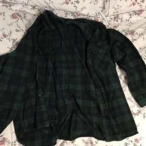 Green flannel